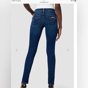 Hudson Collin Flap Skinny Jeans Size 29 Blue